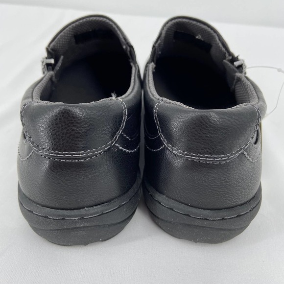 DR Scholl’s Hyacinth Black Faux Leather Zip Side Slip-On Comfort Shoe, Women's 6 - Picture 2 of 8